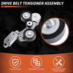 Set of 1 Drive Belt Tensioner Kit for Chevy Impala Malibu (2014) 12663047
