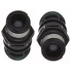 2X Attwood Sprayless Marine Fuel Connector Male 1/4" NPT 8838TM6