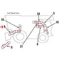 Variable Speed Feederhouse Belt for John Deere Combine (AMH218726, H218726)