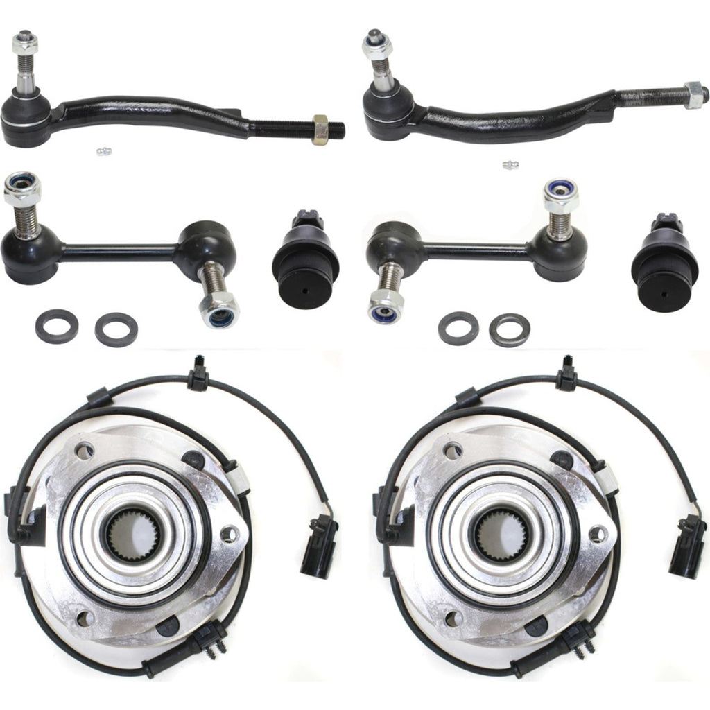 Wheel Hub Kit for Chevrolet Trailblazer (2004–2007) Front Left Right 4WD