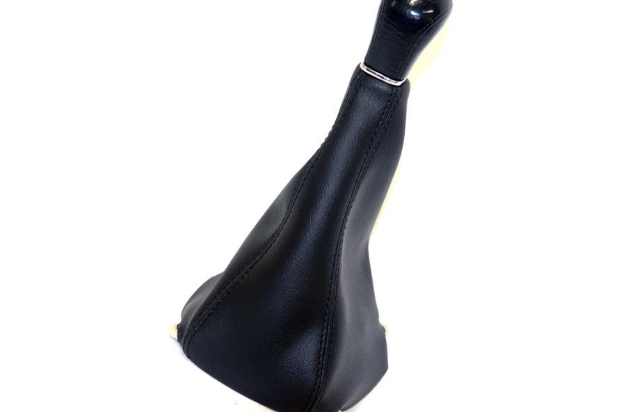 Manual Shift Boot Cover for Honda Civic (1998–2002) Black PVC Leather