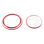 Red Engine Start Button Decorative Ring Cover for Audi A4L A5 A6L A7 A8