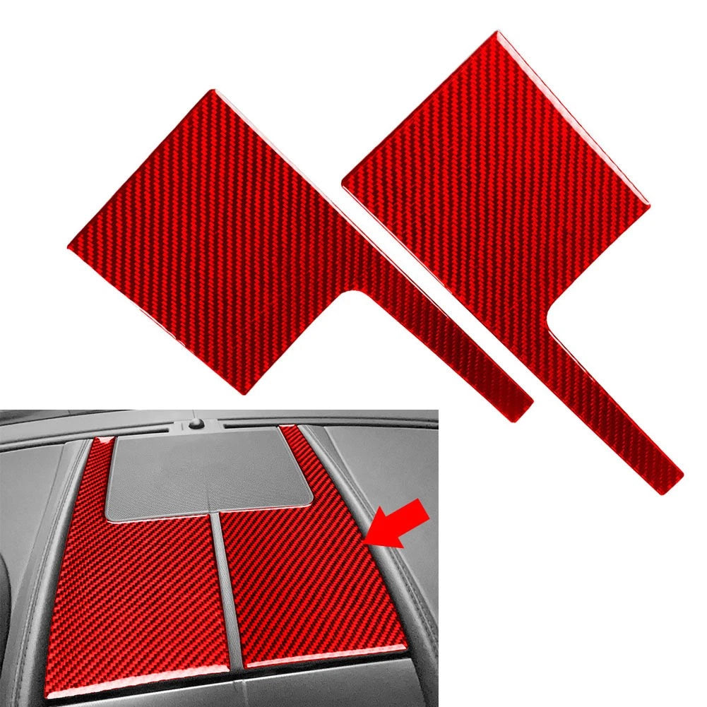 Dashboard Center Air Vent Outlet Cover Trim for Jaguar F-Type (2013–2024) Carbon Red