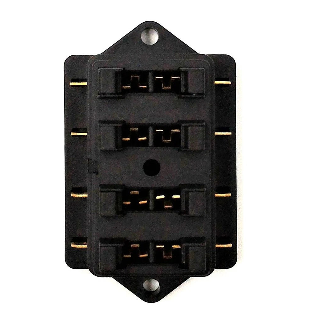 4 Way Blade Fuse Holder Box for Car Boat Marine (12V 24V)