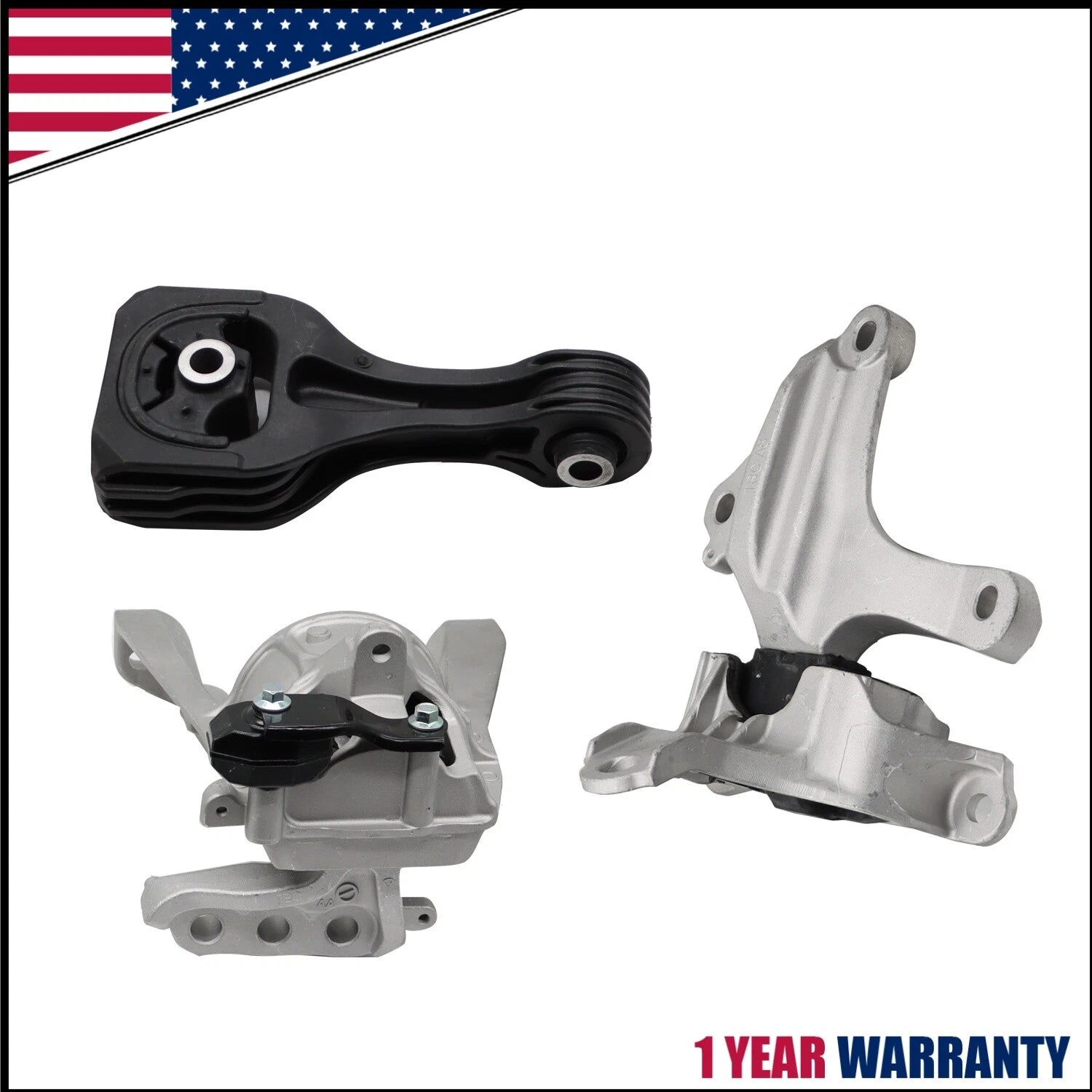 Engine Motor & Trans Mount Set for Honda Civic L4 1.5L (2016–2020) A45004 9957