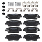 Front & Rear Brake Pads Kit for Hyundai Santa Fe (2010–2012) D1432 D1284