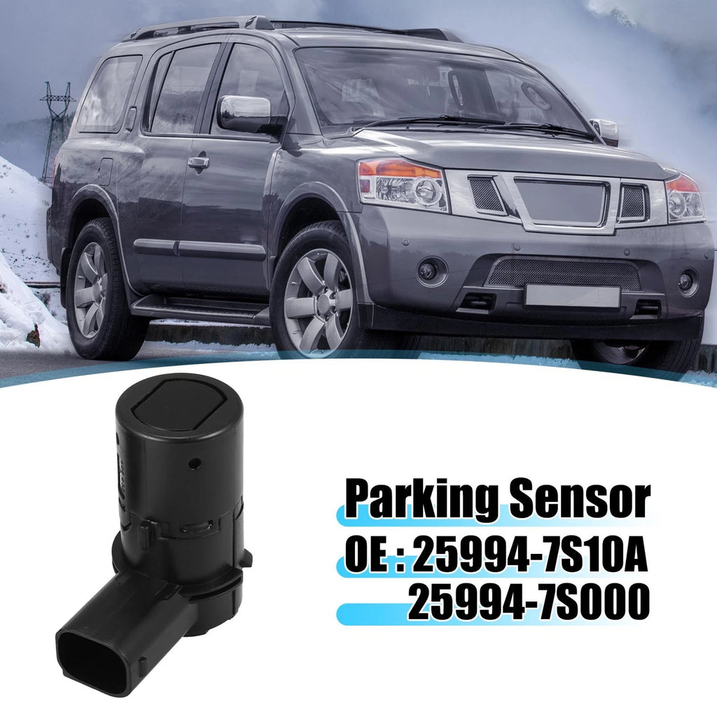 Set of 4 Bumper PDC Reverse Parking Assist Sensors for Nissan Titan (2004–2015) 25994-7S10A
