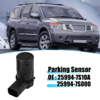 Set of 4 Bumper PDC Reverse Parking Assist Sensors for Nissan Titan (2004–2015) 25994-7S10A