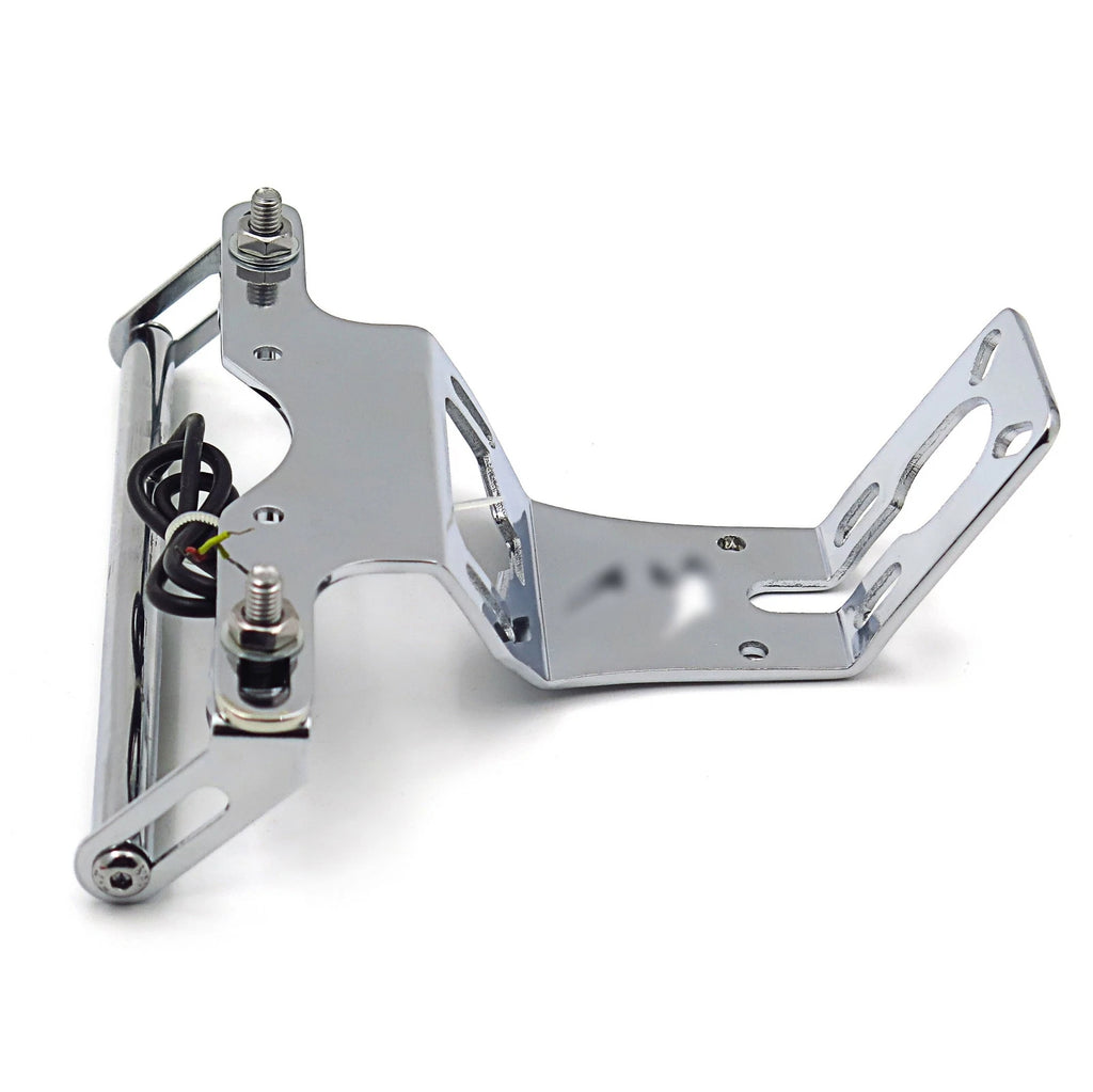 Chrome Fender Eliminator Tidy Tail with LED Light for Yamaha YZF R1 (2004–2015)