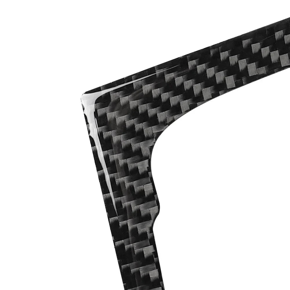 Carbon Fiber CD Panel Cover Trim for Audi A4 A5 Q5 B8 B7 (2009-2016)