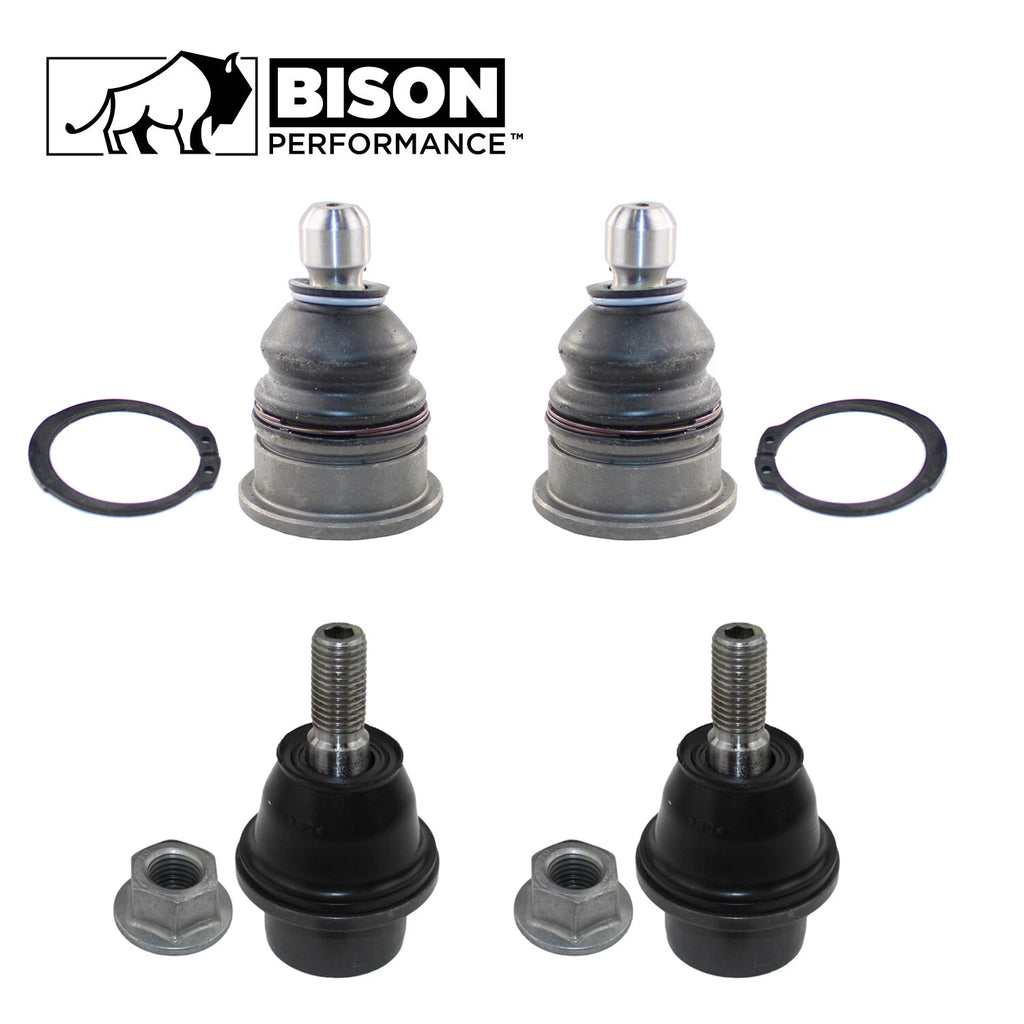 4pc Front Lower Suspension Ball Joint Kit for Chevy GMC Saab