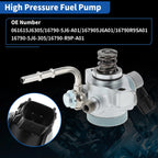 High Pressure Fuel Pump for Acura MDX RLX, Honda Odyssey, Pilot (2014–2020)