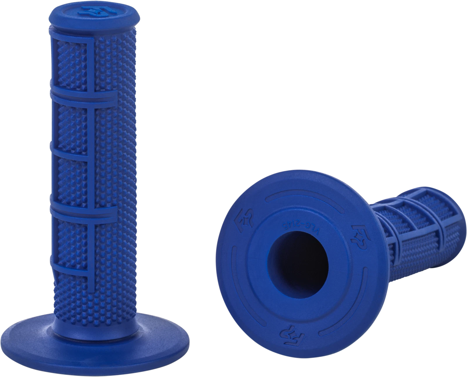 Control Mx Standard Grips for - Blue Half Waffle