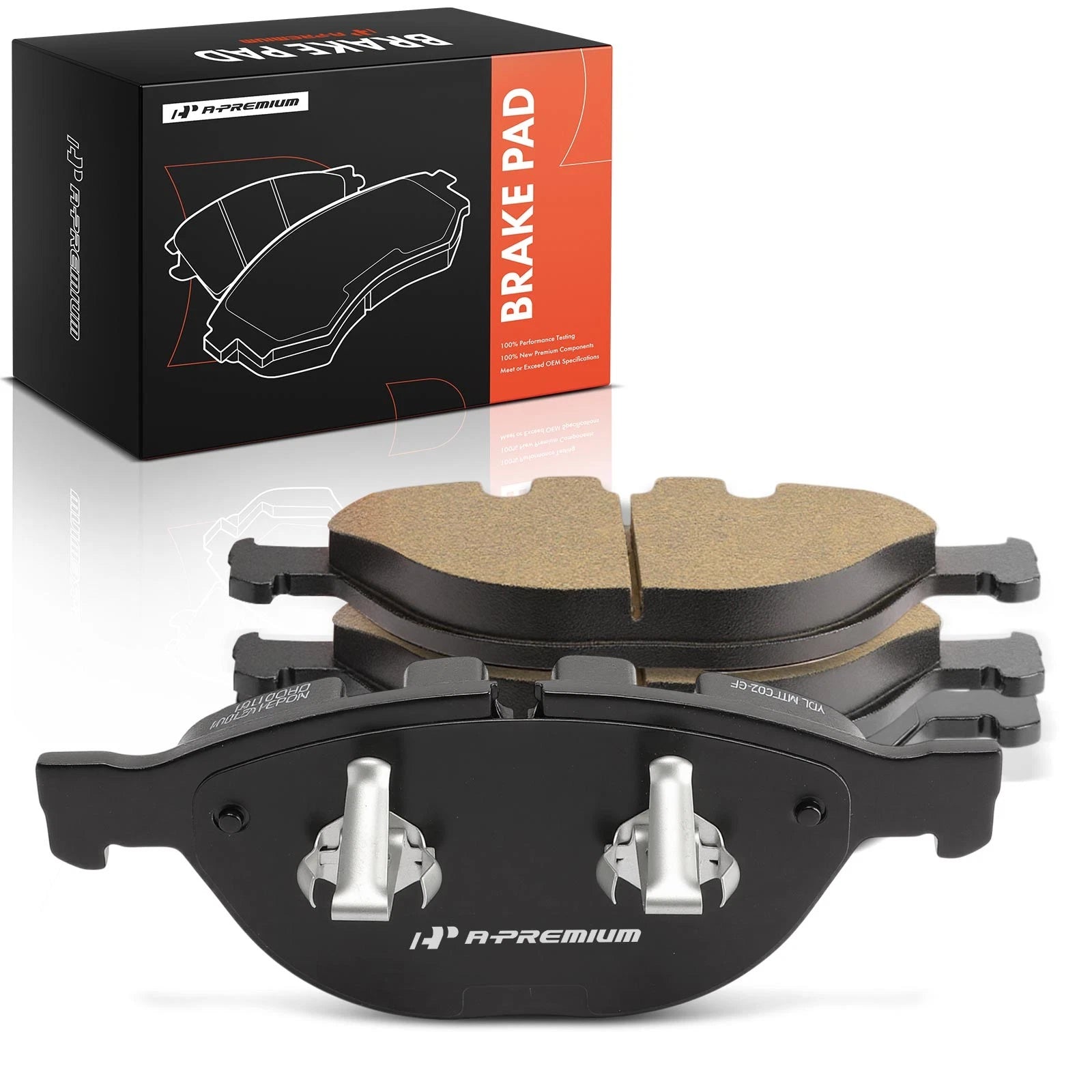 Set of 4 Front Ceramic Brake Pads for BMW M5 M6 (2006–2010)