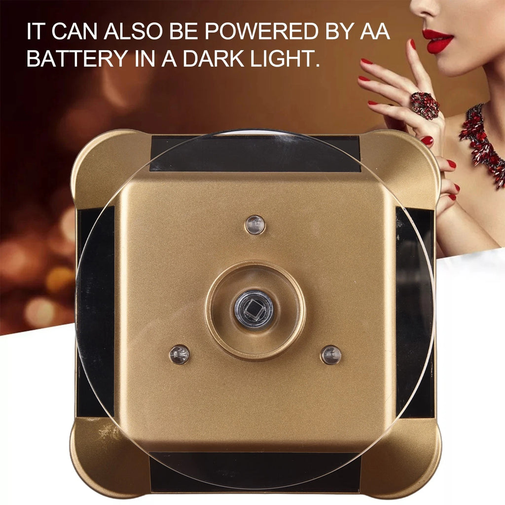 Electric Rotating Display Stand for Jewelry Photography
