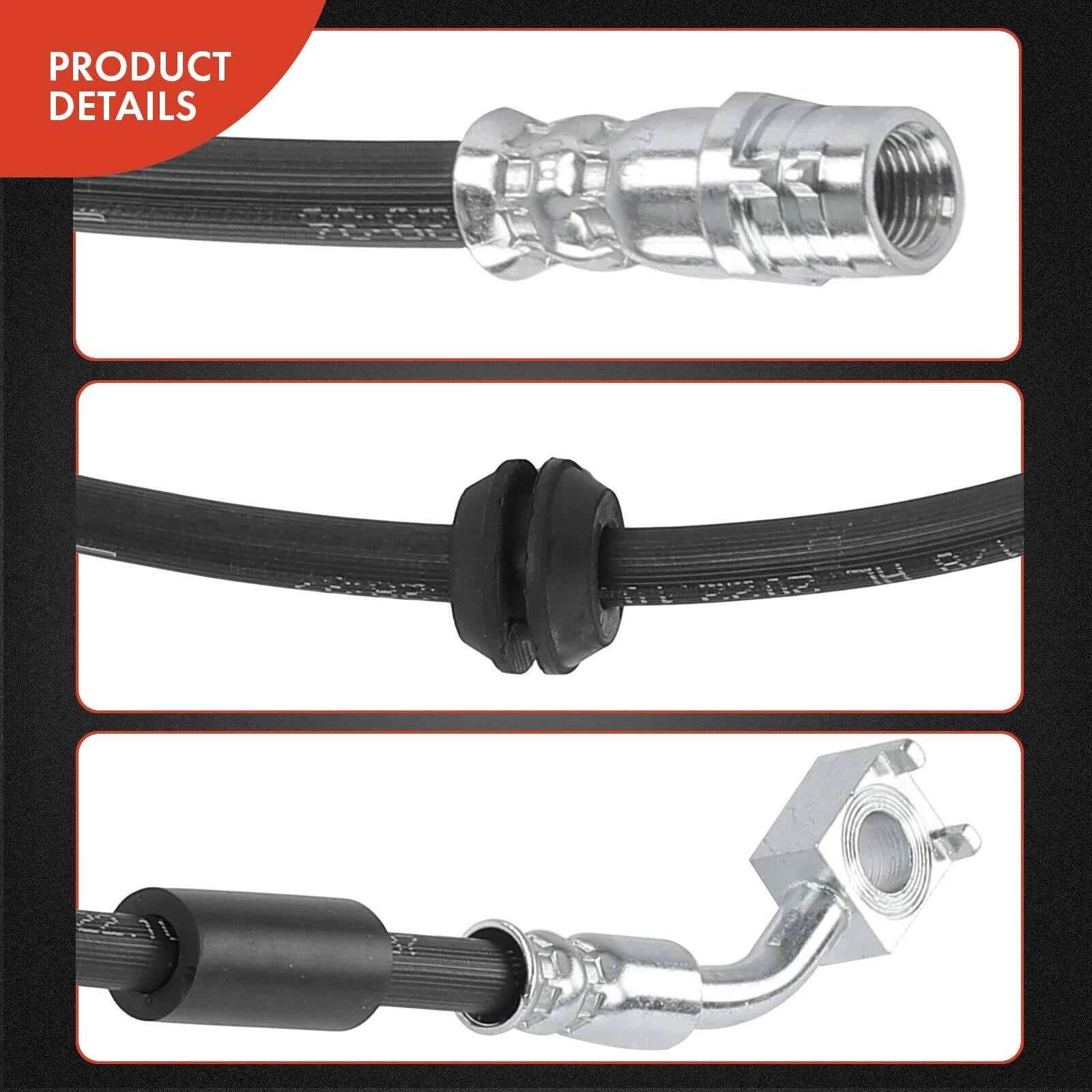 Front Right Brake Hydraulic Hose for Benz W205 S205 CLS63 AMG (2015–2020)