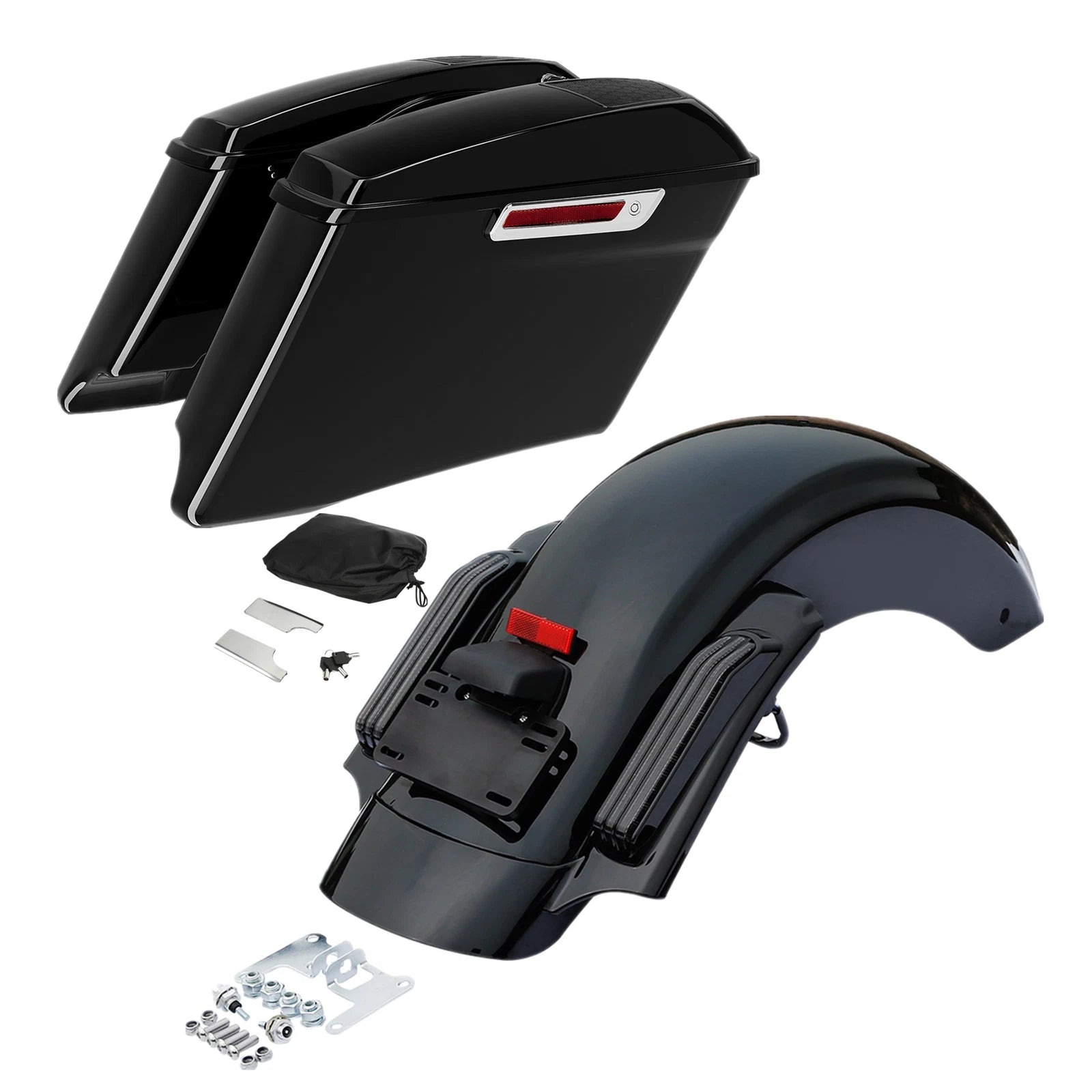 Hard Saddlebags 6x9 Speaker Lids for Harley Electra Glide (2014–2023)