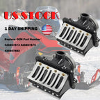 2 x Carb Flange Intake Socket Reed Valve for Ski-Doo Legend GT (2007–2012)