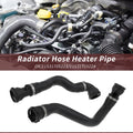 Set of 2 Engine Upper & Lower Radiator Coolant Hoses for BMW 530i 525i (2001–2003)