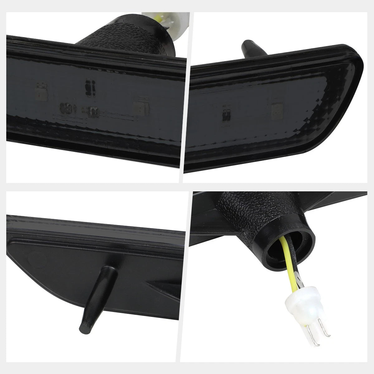 Full LED Side Marker Light Signal Lamp for Ford Mustang (2010–2014)