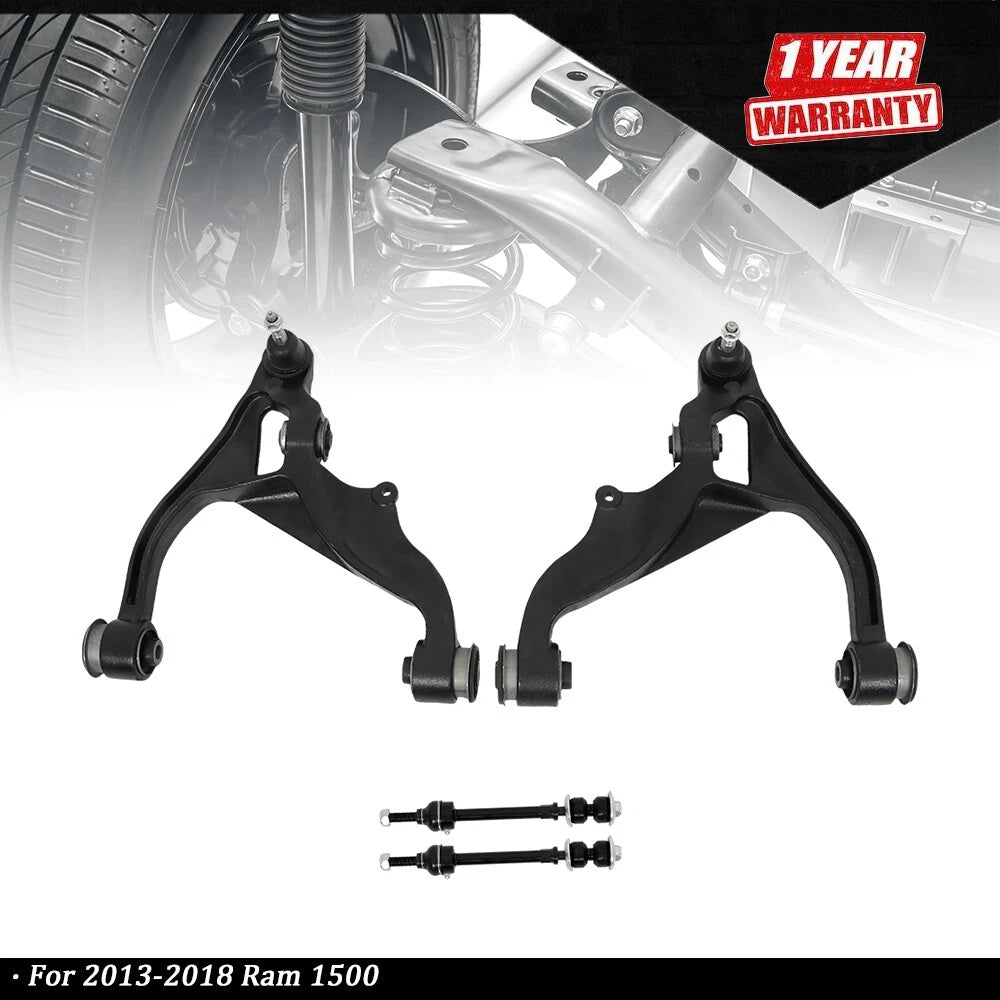 Set of 2 Front Lower Control Arms for Ram 1500 Classic 4WD (2019–2021)