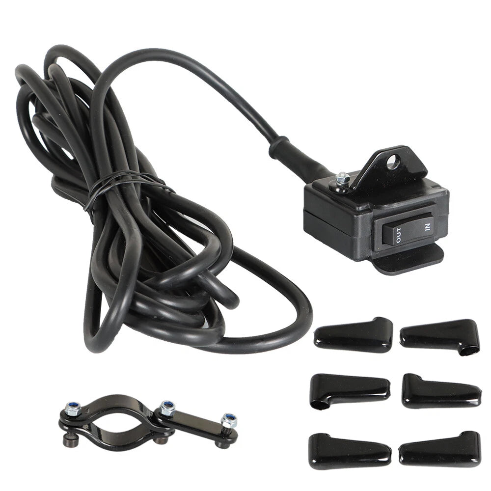 12V Winch Rocker Thumb Switch Handle Bar Control & Bracket for WARN RAMSEY