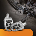 CNC Wide Fat Foot Pegs for Harley Dyna Sportster Touring