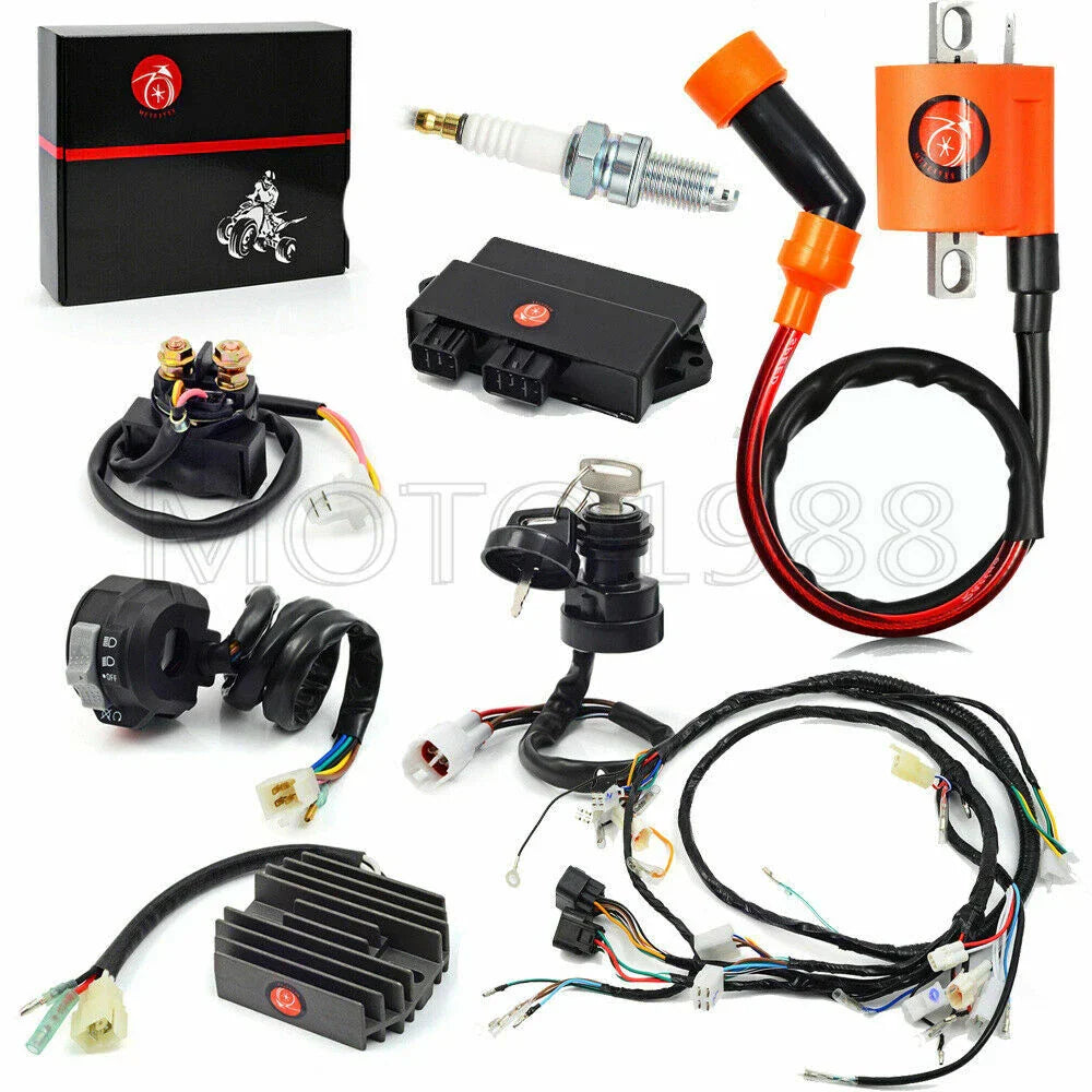 Ignition Coil Wire Harness CDI kit for Yamaha Warrior 350 YFM350X (1997–2001)