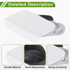 Front Left Washer Nozzle Cover Cap for BMW 320i White (2013-2018)