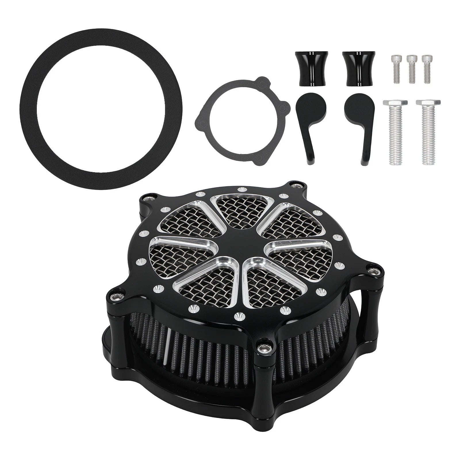 Aluminum Air Cleaner Kit for Harley Sportster XL883 XL1200 (2004–2022)
