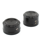 Rear Axle Bolt Nut Cap Covers  for Harley Softail (2018-2023) Black