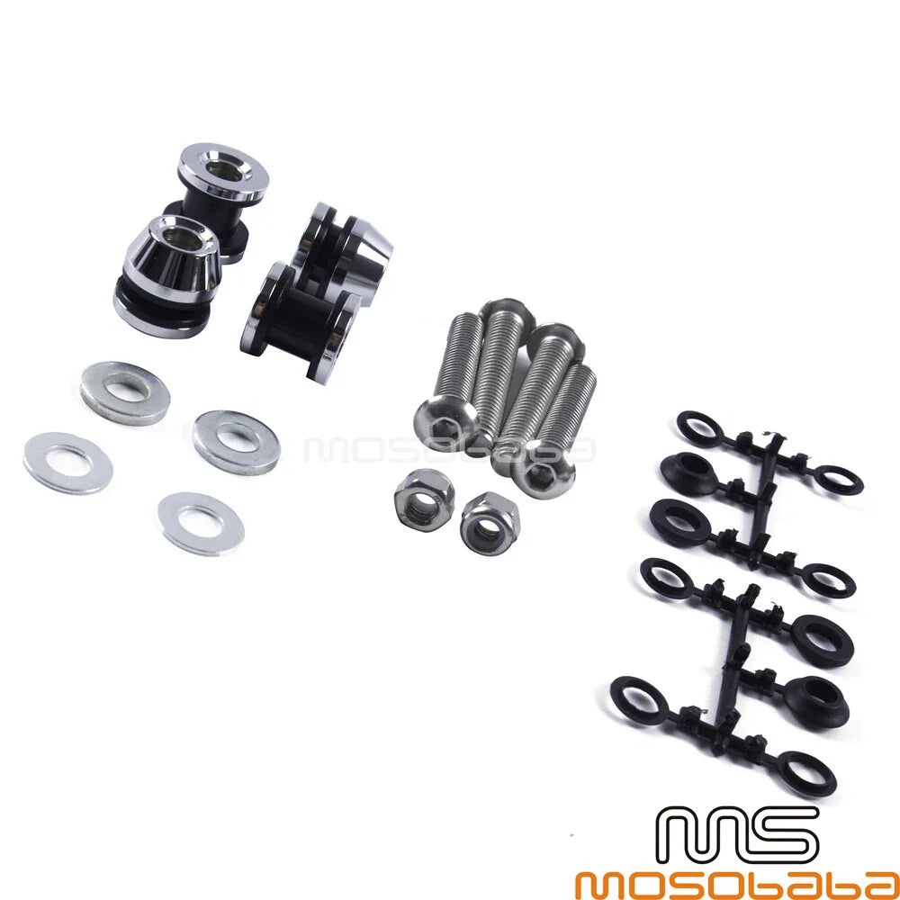 Detachable Sissy Bar Docking Hardware for Harley Dyna FXDWG FXDF (2006-2017)