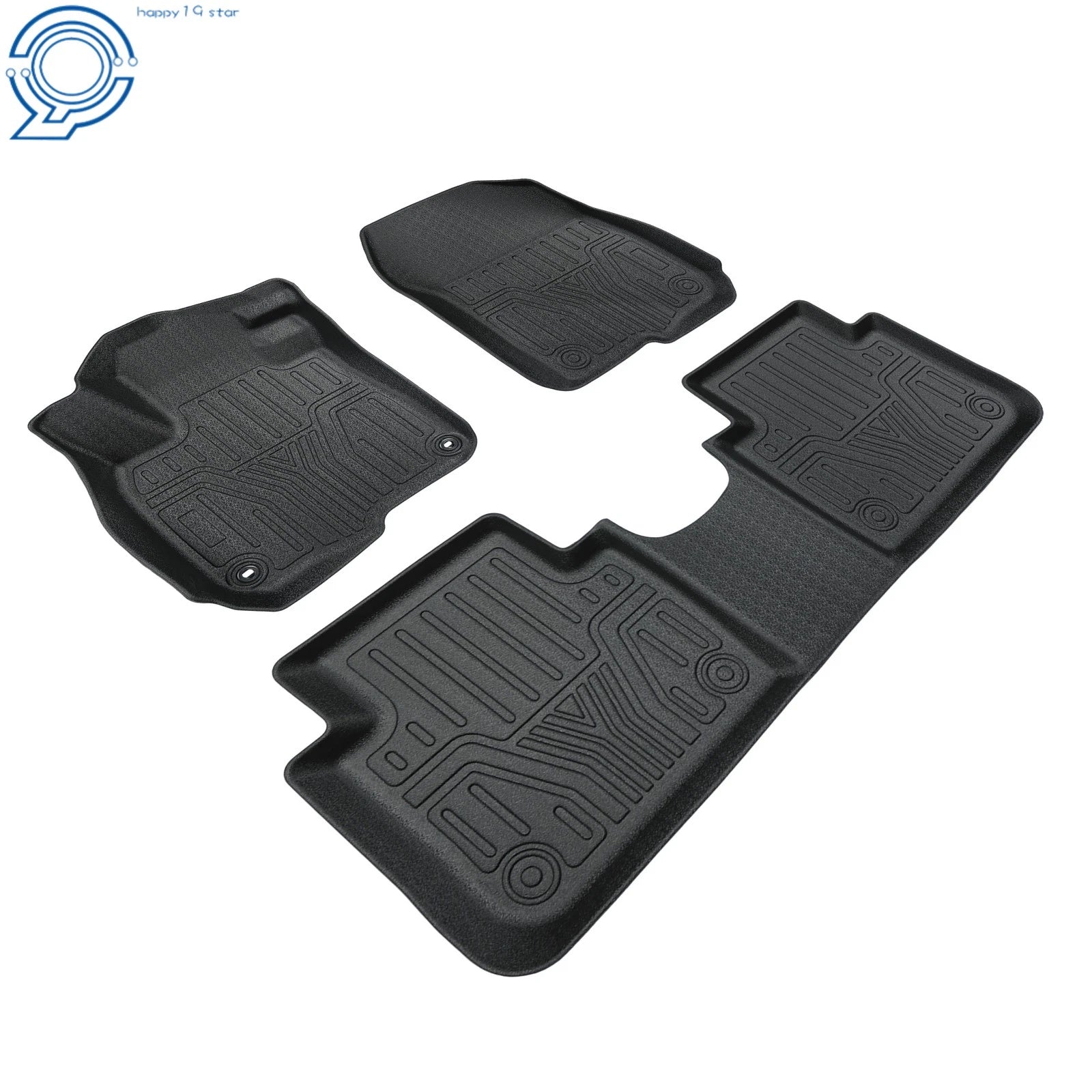 TPE Floor Mats for Honda CR-V (2017–2022) All Weather Anti-Slip