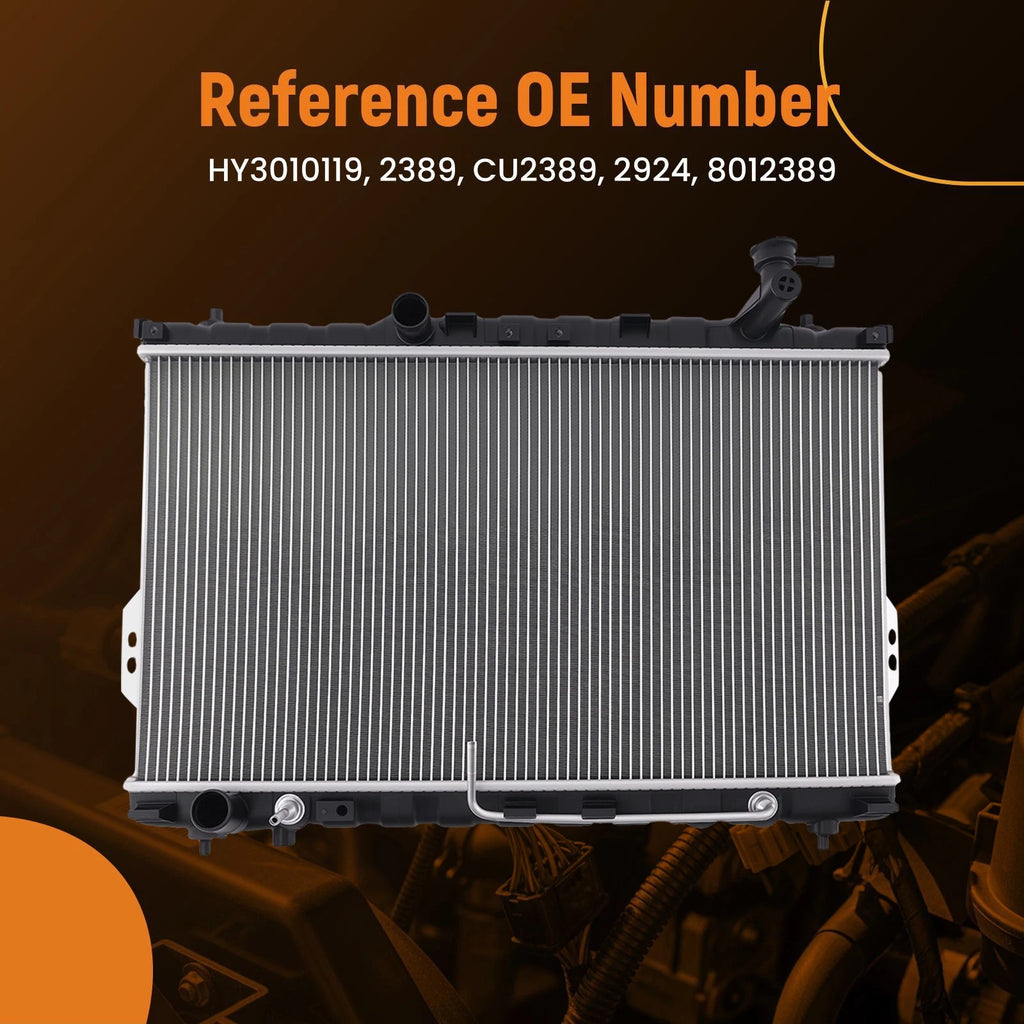 Aluminum Radiator for Hyundai Santa Fe (2001–2006)
