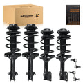 Front & Rear Struts Assembly Sway Bars End Link for 2004 2005 Subaru Forester