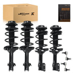 Front & Rear Struts Assembly Sway Bars End Link for 2004 2005 Subaru Forester