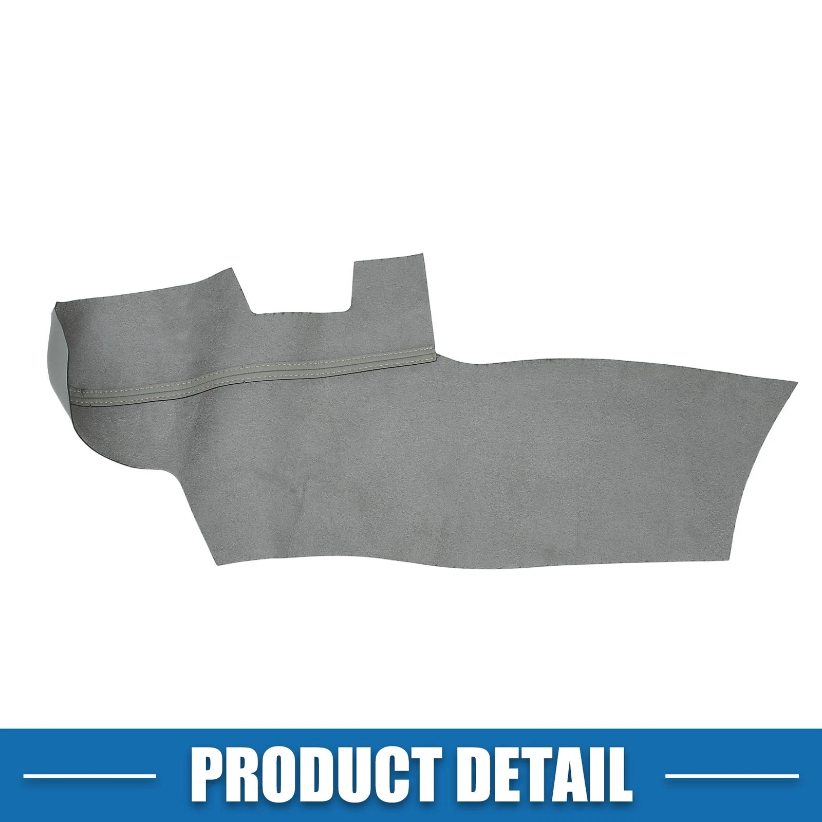 1 Pair Front Door Panel Armrest Cover for Hyundai Santa Fe (2006–2012) Gray