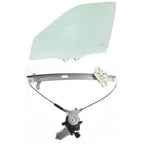 Front Driver Door Glass for Honda Civic (1996–2000)