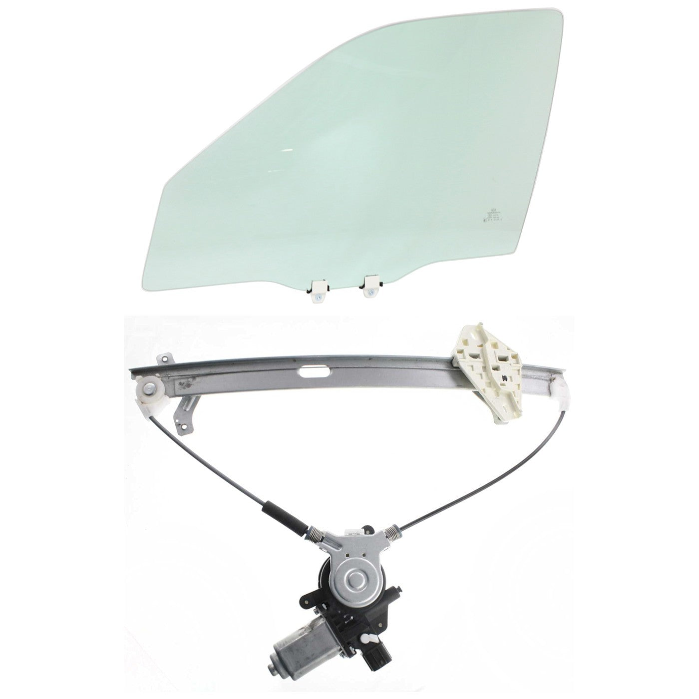 Front Driver Door Glass for Honda Civic (1996–2000)