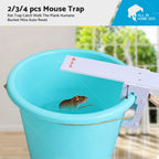 Catch Trap for Mice Rats (Reusable ABS Plastic)