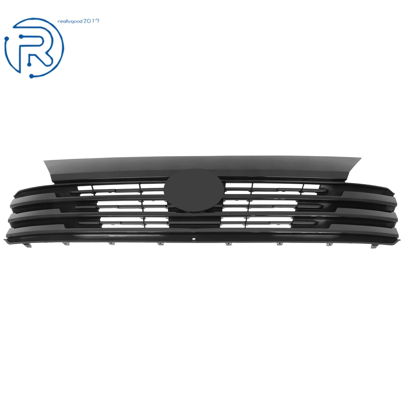 Plastic Radiator Grille for Nissan Kicks S SV (2025) Gloss Black Finish