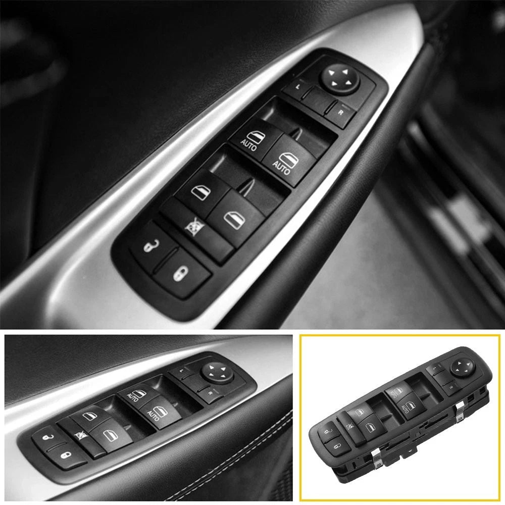 Set of 2 Master Window Power Control Panel Switch for Dodge Charger (2011–2017)