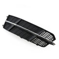 Black Chrome Front Left Bumper Grille for Audi A6 C7 (2014-2018)
