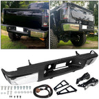 Chrome Rear Bumper for Chevy Silverado 1500 GMC Sierra 1500 (2007–2013)
