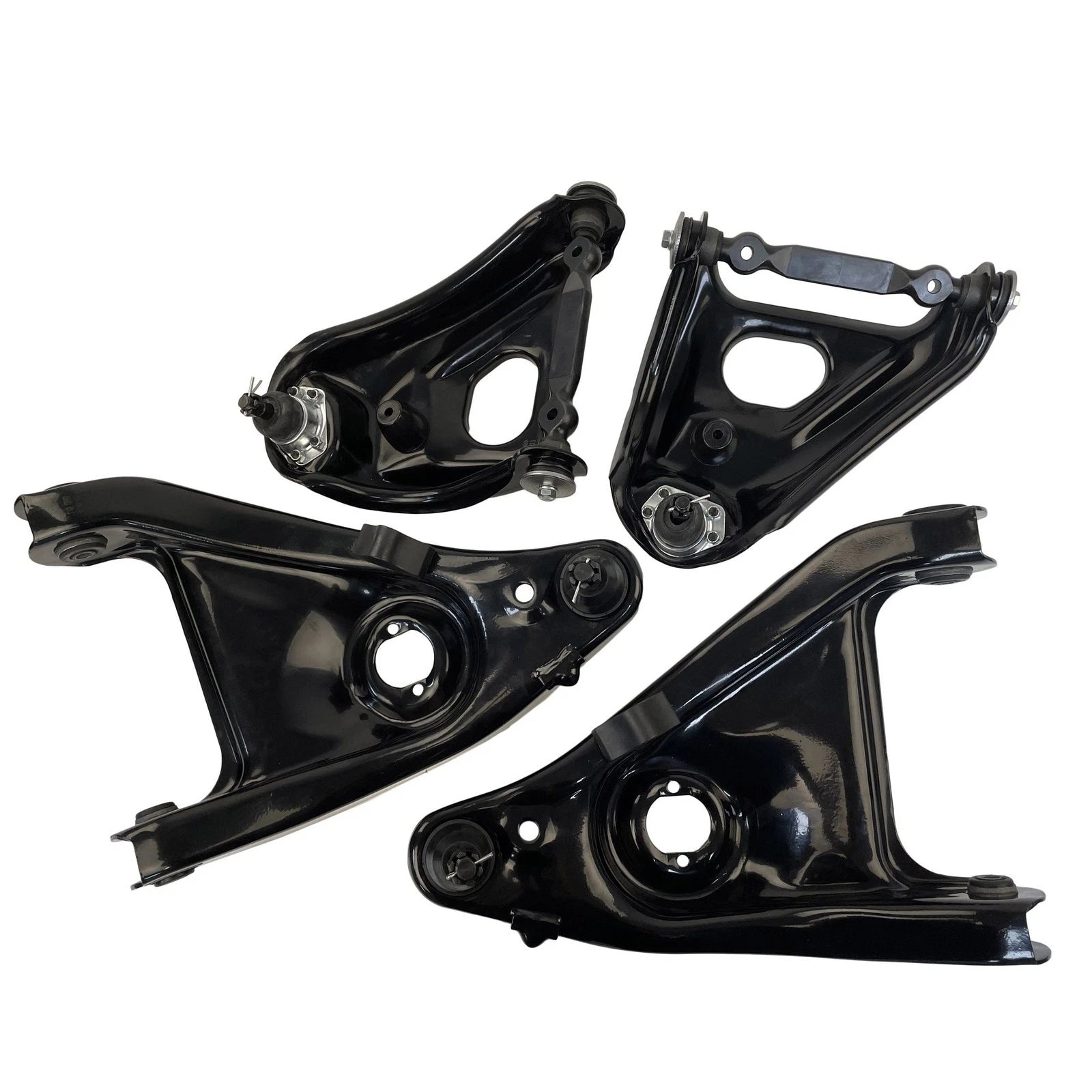 Set of 4 Upper & Lower Control Arms Kit for Chevy Camaro Buick (1967–1974)