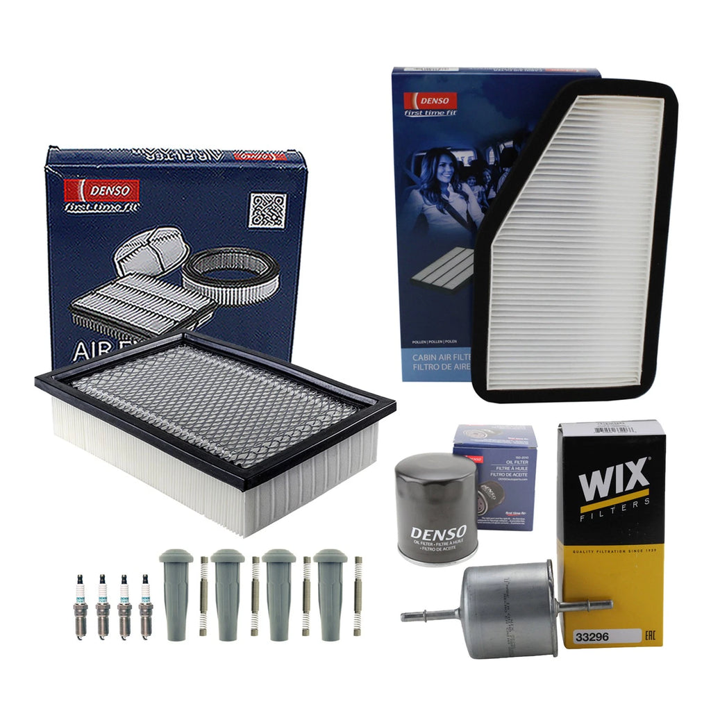 Tune Up Kit 4 Spark Plugs & Boots for Ford Escape, Mariner (2005–2010)