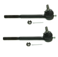 Set of 2 Inner Steering Tie Rod Ends for Buick Chevy GMC Pontiac
