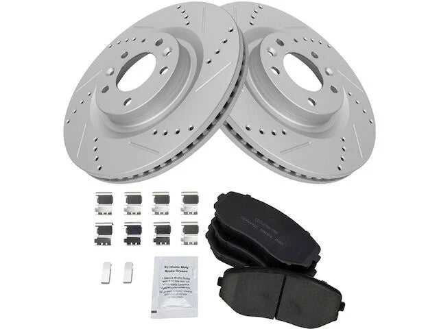 Front Brake Pad and Rotor Kit for Mazda CX-9 (2007–2015) SS648MS