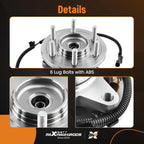 Wheel Bearing and Hub Assembly for Ford F-150 (2015–2017) FL3Z1104C BHA51553 SK515169