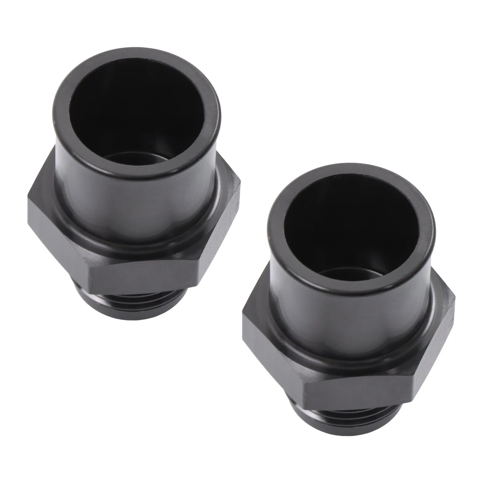1 Pair 10AN Valve Cover Adapter Fittings for SBC (34-00031)